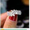 Wheat Geometric Ring Women Hip Hop Style Finger Jewelry Size 6-10