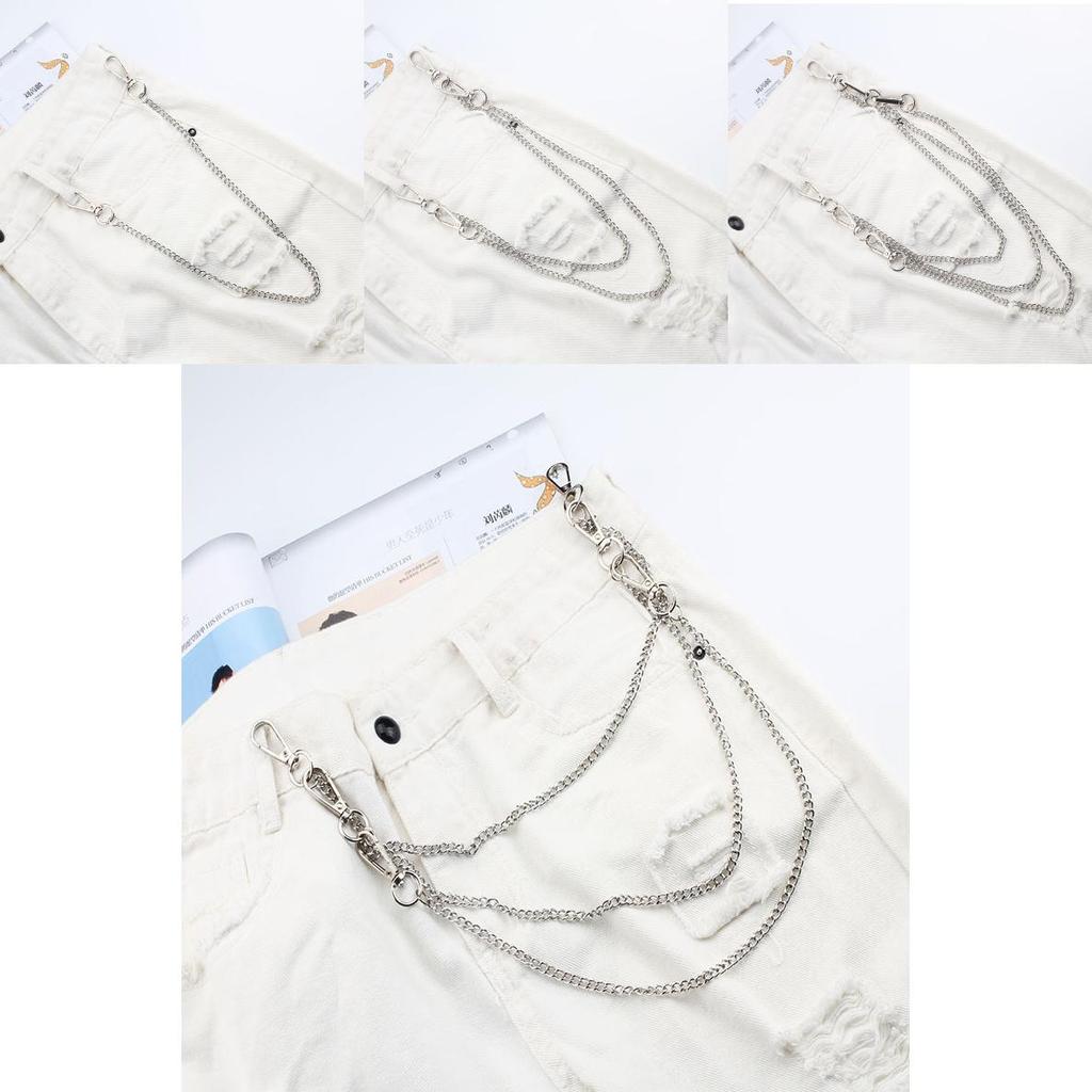 Metal Hip Hop Waist Chain Unisex Jewelry For Casual Spring Daily Wear