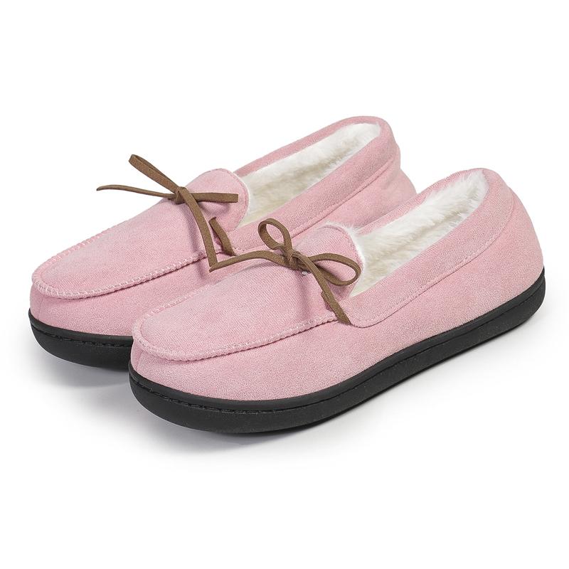 Teplé zimní dámské pantofle Tiché nadýchané pantofle Dámské pantofle s měkkou podrážkou Dámské domácí pantofle Ležérní dámská obuv do obývacího pokoje Obuv