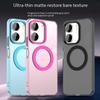 Magsafe Matte Phone Case For Xiaomi Redmi 13C 5G 13C 4G Magnetic Wireless Charging For Xiaomi Redmi 13R 5G Shockproof Back Cover