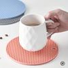 Silicone Anti Scalding Mat Pot Holder Household Kitchen Countertop Protection Heat-resistant Anti Slip Circular Silicone Mat