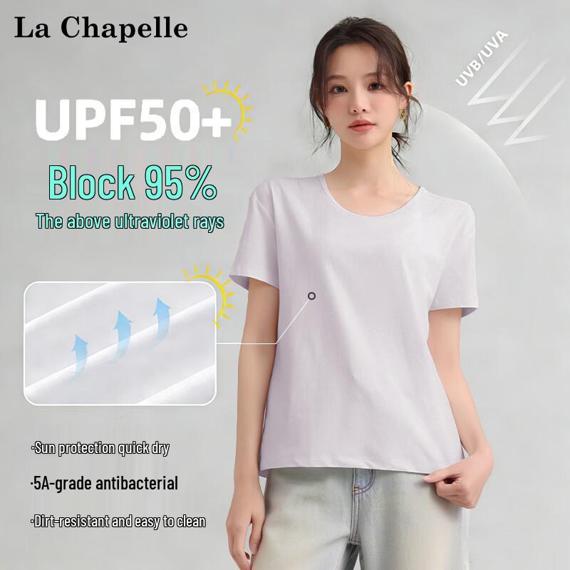 

La Chapelle Women s Cooling Round Neck Short Sleeve T-Shirt XL
