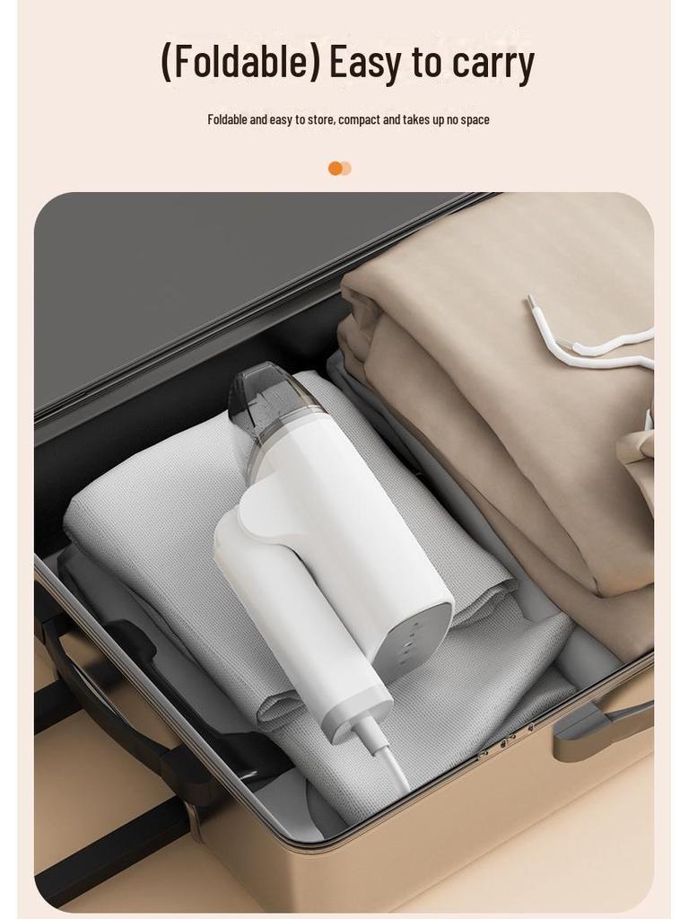 Portable Mini Handheld Steam Iron - Compact and Efficient for Students