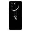 For Realme 14x 5G Case Silicone Luxury Space Soft Bumper for Realme 14X Phone Cover Realme14x RMX5020 TPU Funda Fashion Bag