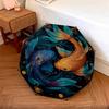 1 PC Automatic Folding Umbrella - Koi Fish Pattern, Portable & Foldable Design with 8 Ribs, Christmas Birthday Gifts