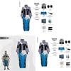 Gachiakuta Zanka Nijiku Set Completo Costume Cosplay Per Evento Gaming e Spettacoli Teatrali