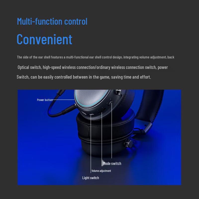 Rapoo VH800 Dual Mode Wireless RGB Gaming Headset