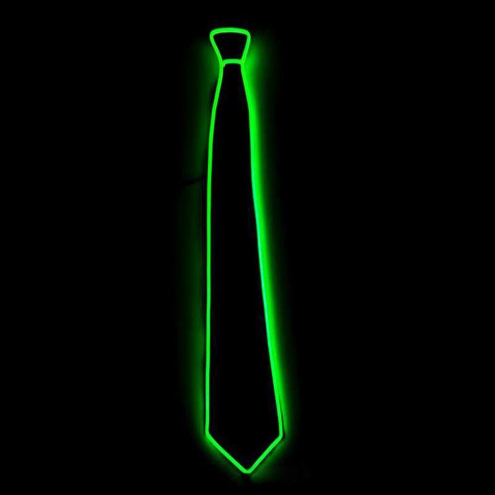 Fashion For Women Business Wedding Suits Party For Men Glowing Tie Neck Ties LED Tie Luminous Tie