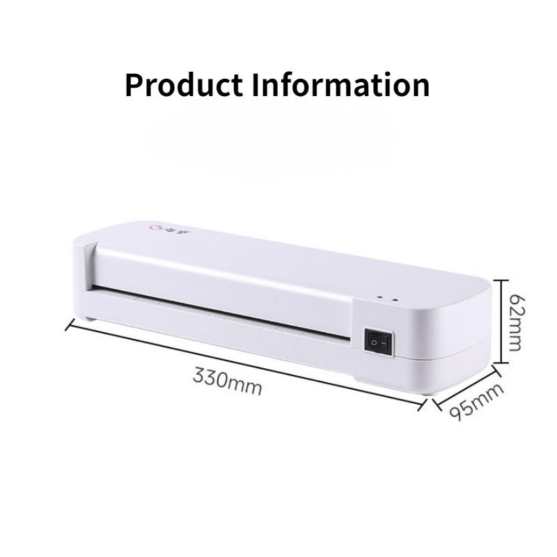 Household Photo Laminator Office Mini Hot Laminating Machine Small Professional A4 Laminating Machine