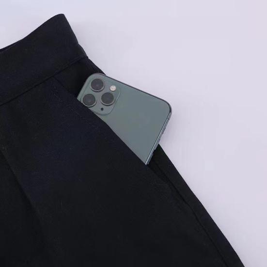 2Pcs/Set High Visibility Working Jacket Pants Set Lapel Long Sleeve Zipper Placket