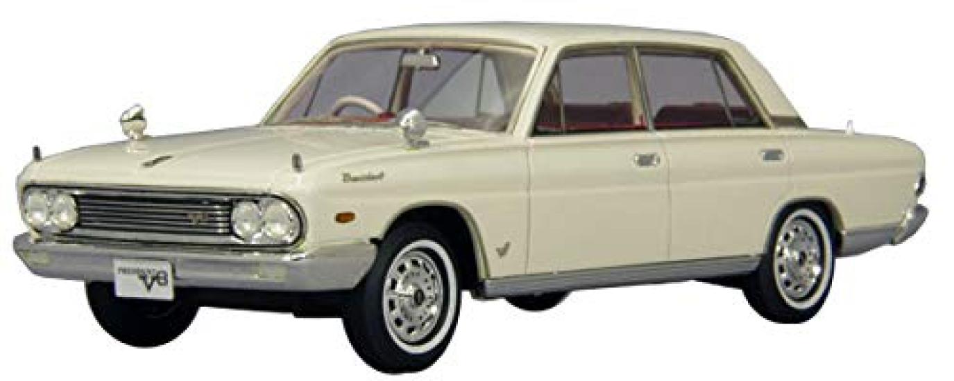 

ENIF Nissan President H150 Type D Specification 1965 White Finished Product 1/43 белый