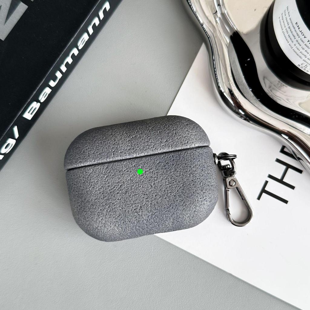 Apple AirPods Pro Protective Case with March Pit Texture, Compatible with 2nd, 3rd, 4th Gen - Hard Shell Bluetooth Earphone Cover.