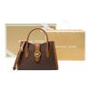 New MICHAEL KORS Gabby Canvas Portable Crossbody Bag Shoulder Bag Small Size Women's Hazelnut Berry 35S3G5GS5B-200
