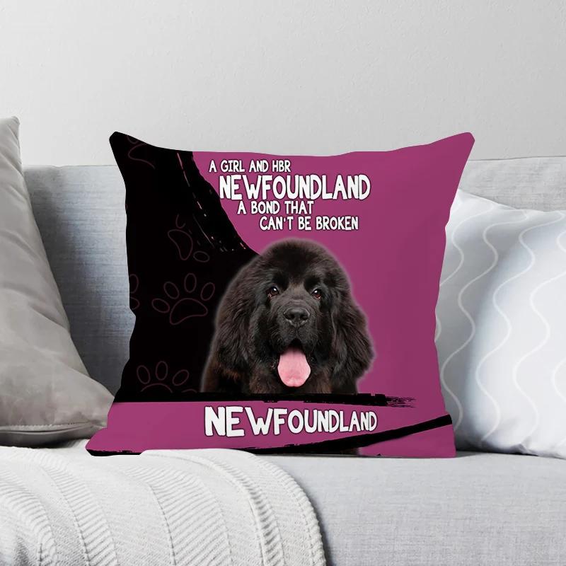 Moda Pet Dog Shih Tzu Pillowcase Cute Animals Cushion Cover Bed Pillowcase for Car Sofa Home Decor Pillow Case Drop Shipping