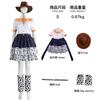Costume da Jessie di Toy Story per Donna, Set da Cowgirl, Abito Cosplay del Personaggio del Film Anime