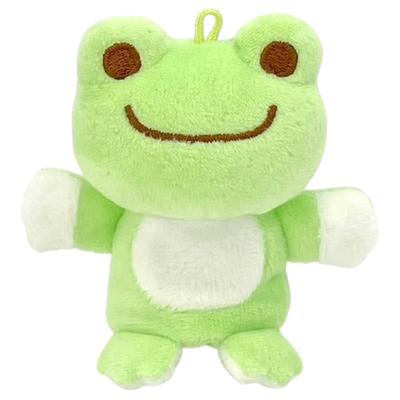 Nakajima Corporation Pickles the Frog Various Finger Puppet Plush Toy 206640-25 H8 X W6 X D4.5cm Pattern Cannot Be Selected