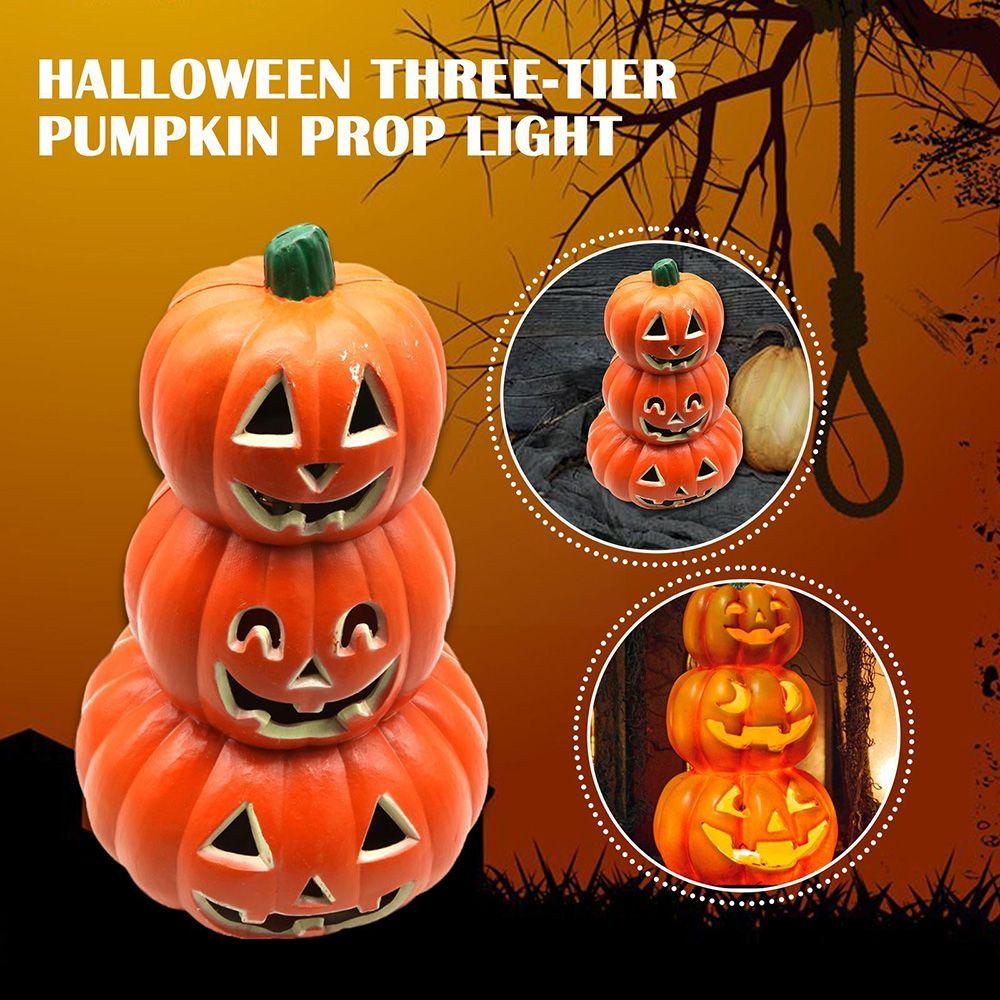 Scene Arrangement For Home Party Ornaments Gift Lantern Pumpkin Lamp Halloween Decoration Led Light