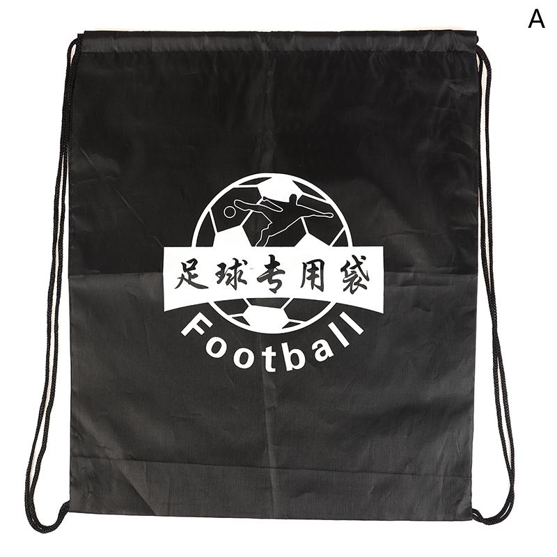 Outdoor Sports Drawstring Storage Bags Gym Men'S Bag Football Volleyball Oxford Cloth Portable Foldable Reusable Backpack