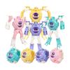 Creative Cartoon Transformer Robot Electronic Watch Toy