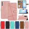 Retro Wallet Case For Samsung Galaxy A06 A16 S23 S22 A04S A13 A14 A22 A23 A32 A33 A34 A52 A53 A54 A73 M23 Stand Flip Phone Cover