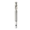 Hole Saw Arbor Quick Change Hole Saw Mandrel with Drill Bit and 2Pcs Connector for Woodworking