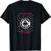 NBA - Los Angeles Clippers Stacked City Logo Black T-Shirt