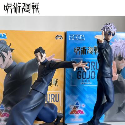 17CM Anime Satoru Gojo Statue Jujutsu Kaisen Figure Geto Sugur Collection Decoration PVC Action Figure Model Toys Gifts