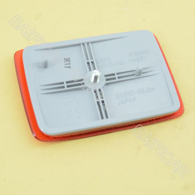 Baificar Brand New  Rear Bumper Reflector LH 35970-65J01 RH 35950-65J01 For 2006-2013 Suzuki Grand Vitara