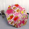 Rilakkuma,Strawberry Automatic Folding Umbrella Simple 8 Rib Design, Bright Cartoon Pattern, Durable Iron Frame, Suitable For Travel, Outdoo