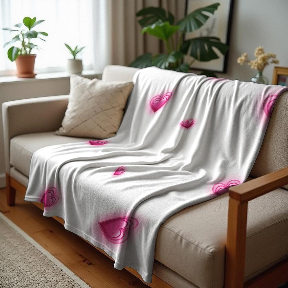 Flat Simple Black Cow Anime Cartoon Flannel Blanket Soft Warm Throw for Bedroom Sofa Car Kids Holiday Gift