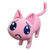 Giocattolo anime super carino Bambola di peluche gatto rosa KAngel peluche Bambola Angelo Emoji Gatto Salsa Peluche Gatto Peluche Borsa Portachiavi Ciondolo Regali