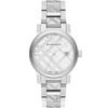 BU9037 The City Engraved Checked Steel Unisex Watch