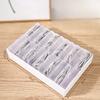 Data Cable Storage Box Headphone Card Holder Multi-functional Transparent Small Box Storage Box Plastic Compartmentalized Box