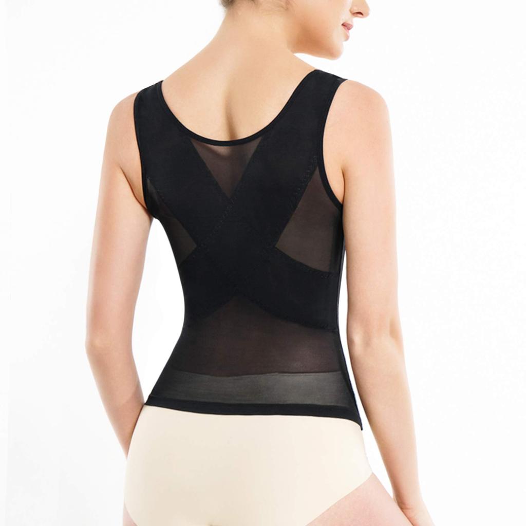 Midjefasonger Korsett Shapewear for Strammer inn Slanker den Elastisk [CtriLady] Kvinner, Mage, Midje, Shapewear, Pustende, (Svart, M)