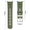 Trail Silikonarmband für Samsung Galaxy Watch 8 44mm 40mm Sportarmband Gürtel für Galaxy Watch 8 Classic 46mm Original-Uhrenarmband