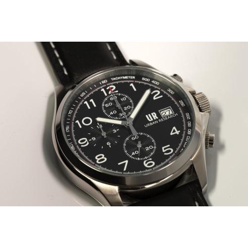 Urban Research UR003-01 Men's Watch, Black