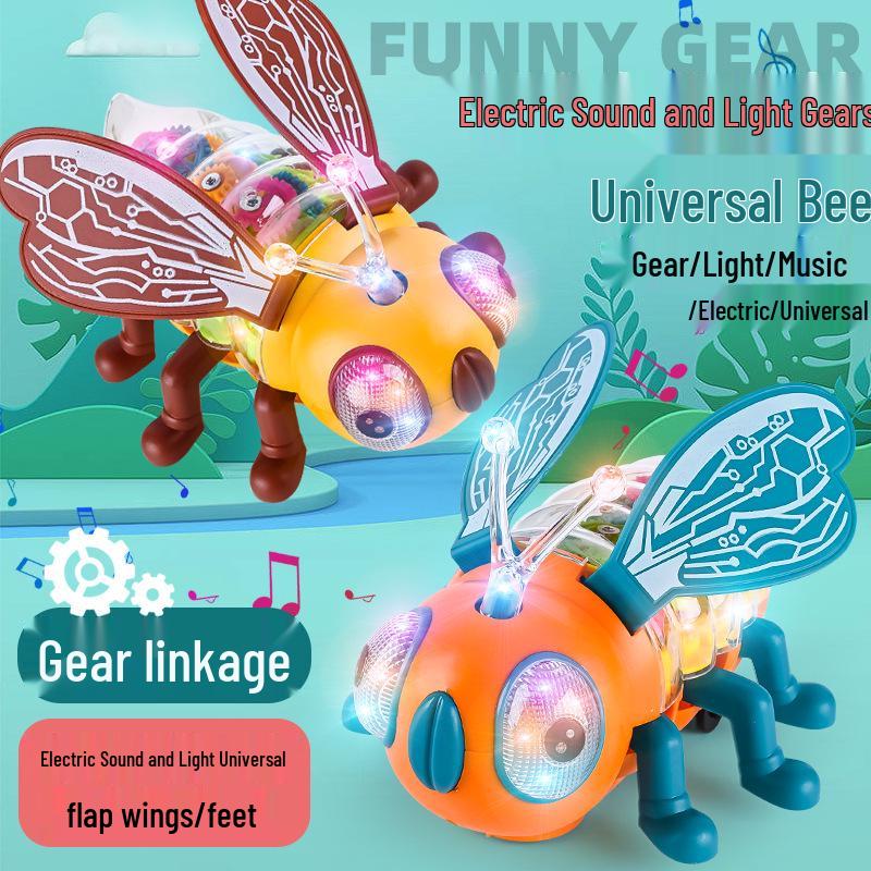 

Children s Electric Bee Toy with Lights and Music