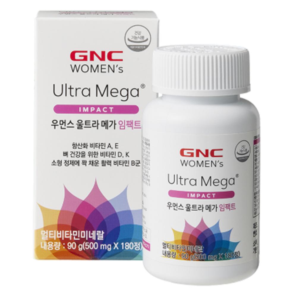 Womens Multivitamin Ultra Mega, 180 Caplets
