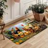1Pcs Anti Fatigue Kitchen Rugs,  Rooster Print Waterproof Non-Slip Thick Cushioned Kitchen Mat Heavy Duty Comfort Standing Mat for Kitchen
