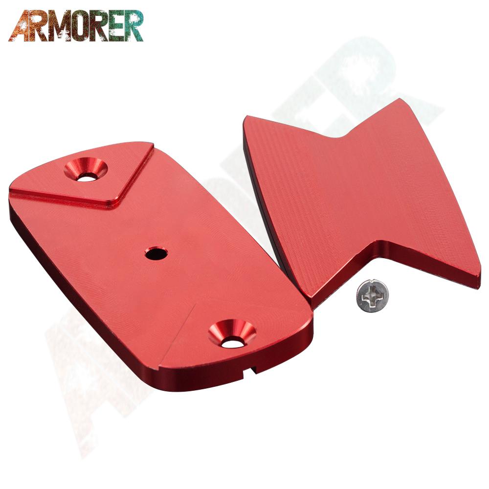 Motorcycle Aluminum CNC Aluminum Front Brake Fluid Tank Cap Fluid Reservoir Cover For HONDA CB650F CB 650F CB650 F 2016