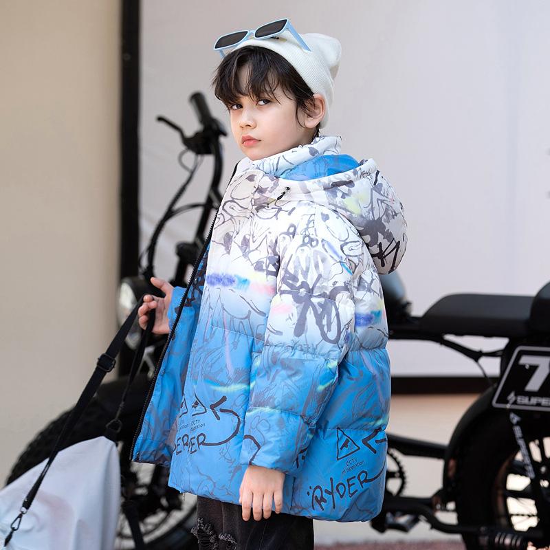 

Детский повседневный пуховик, зимняя повседневная утепленная куртка для мальчиков