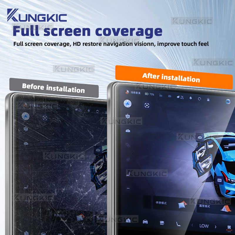 Tempered Glass For BYD King DM-i 2025 2024 2023 2026 Touch Screen Navigation GPS and Dashboard Film Protection Accessories