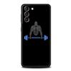 Gym Fitness Bodybuilding Phone Case For Samsung Galaxy S26 Ultra S25 Plus S24 FE S23 S22 5G S21 S20 Cover Black Soft