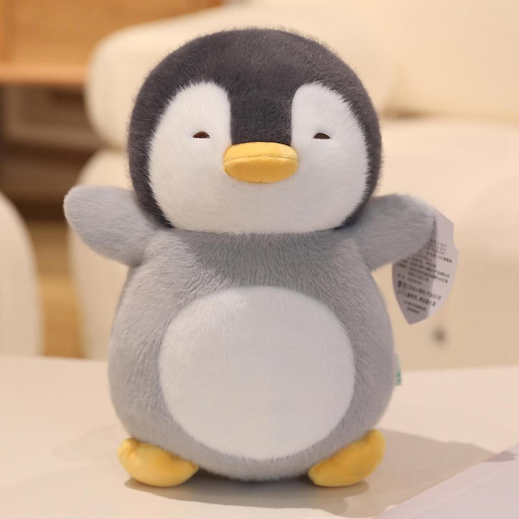 Breathing Stuffed Animal Breathing Penguin Doll Baby Sleep Companion Soothing Doll for Nursery Bedtime Relaxation Birthday Daily