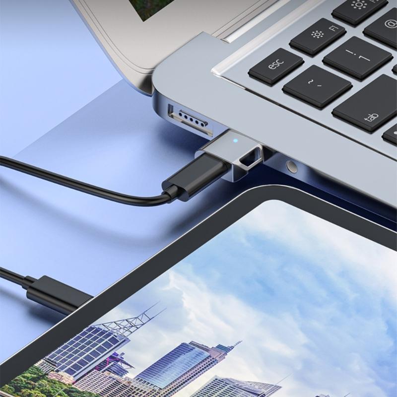 USB3.1 To Type C Adapter Aluminum Alloy Shell USB Male To Type C Female Converter 10Gbps Data Transfer & Fast Charging