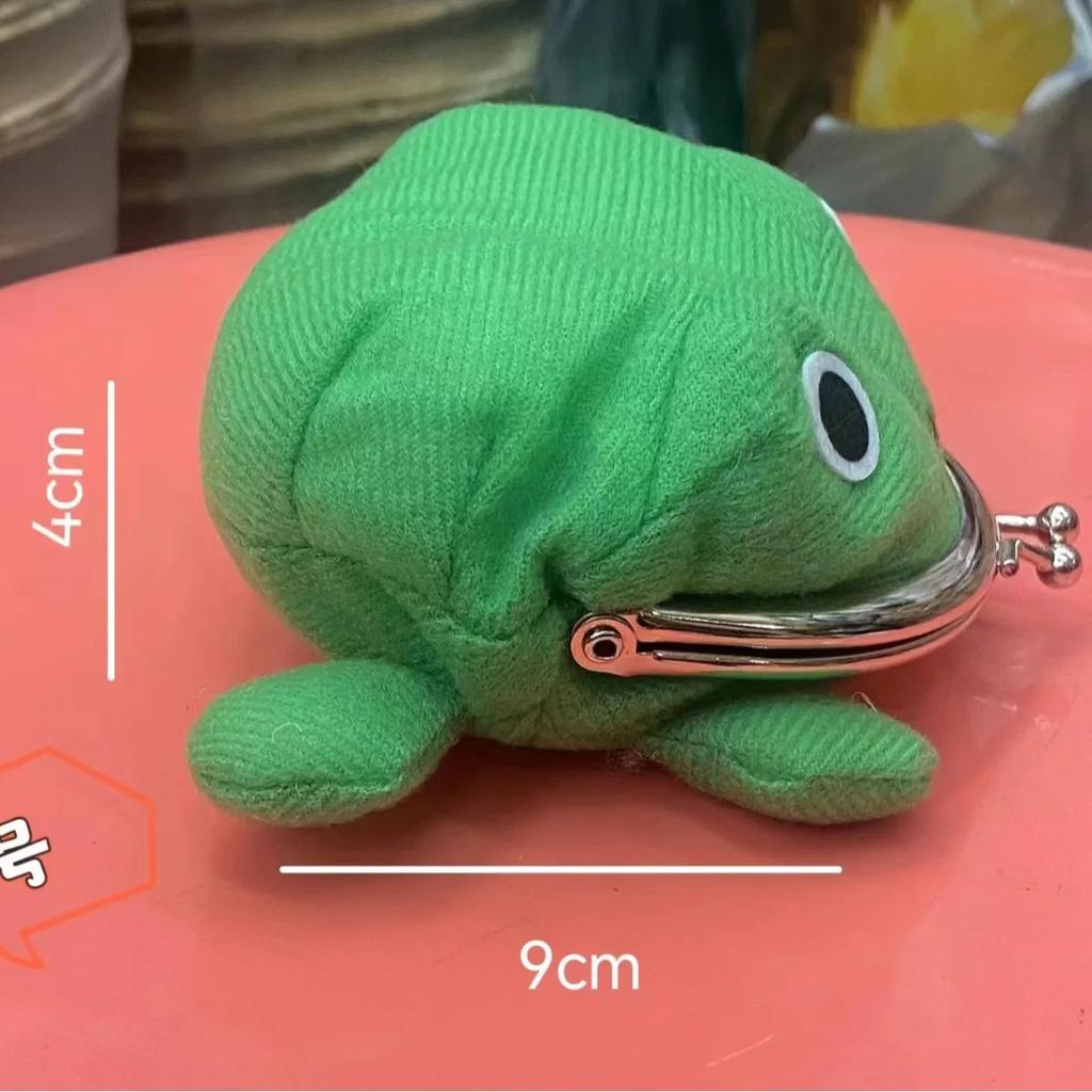 Anime Naruto Wallet Frog Coin Wallet Male and Female Role Playing Props Plush Wallet Accessories Children's Birthday Gifts