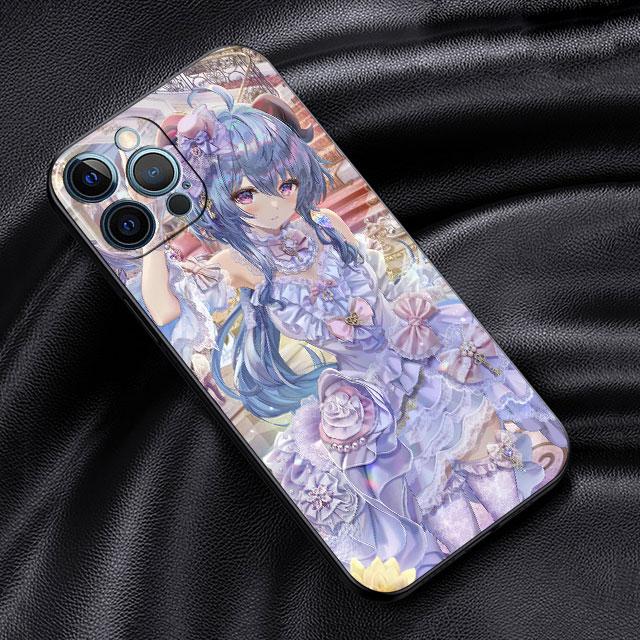 Soft Case For Apple iPhone 11 13 Pro Max 14 12 Mini 7 8 Plus X XS XR SE 2020 6 6S 5 5S Phone Cover Funda Genshin Impact Girl Sac