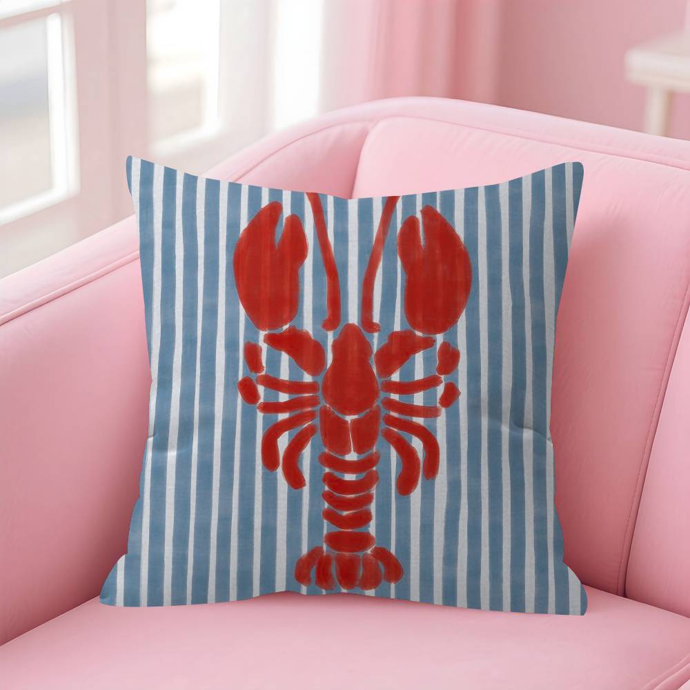 CoastalCharm Sardine Can  Maple Design Cushion Cover Happy Autumn Harvest decor Holiday Decorati Pillow Cover