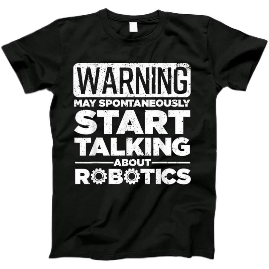 Funny Robotics Art for Men Women Robotics Engineer Robots T-Shirt T-Shirt, Tanktop, Long Sleeve, Sweatshirt, Hoodie for Men, Women, Kids S