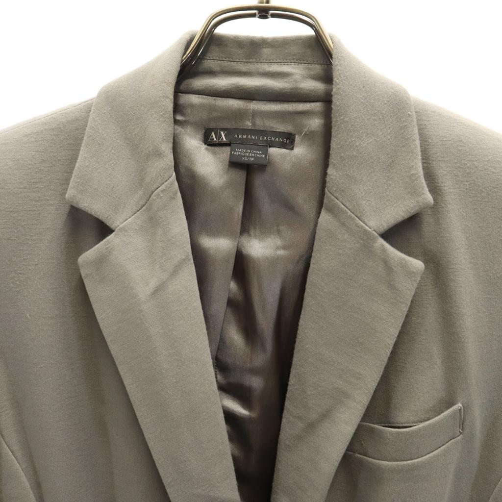 Armani Exchange Tailored Jacket XS Gray Stretch Women Used